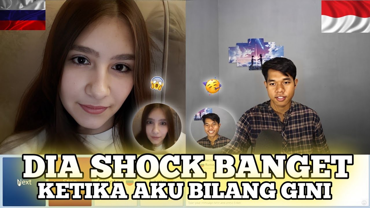 Aku Tebak Umur Dia Dengan Bahasa Rusia Dan Ini Reaksinya - Ome.TV Internasional