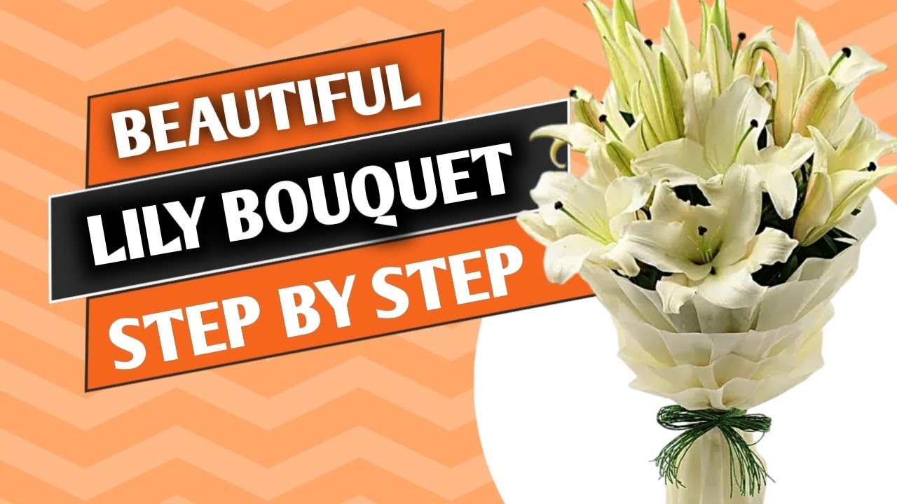 Crafting a Stunning Lily Bouquet - Creative Flower Arrangement Ideas for You | Subrata Parali