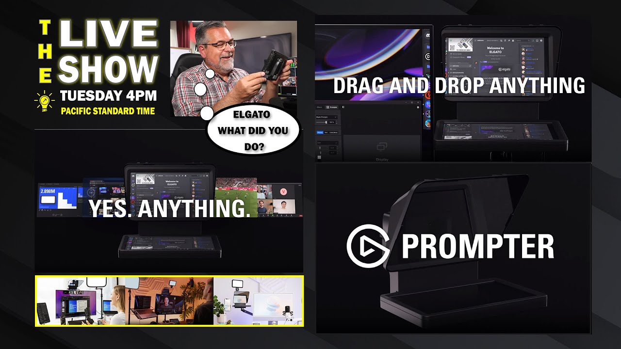 elgato-prompter-release-info-and-teleprompter-conversations-live