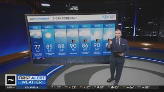 Rainy morning commute for some in Maryland Tuesday