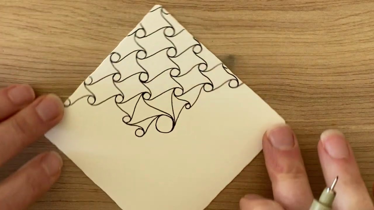 Zentangle Project Pack No. 13 - Day 04