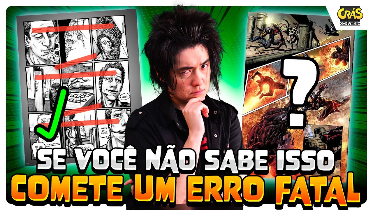 3 Técnicas para desenhar HQ e mangá que TODOS DEVERIAM saber