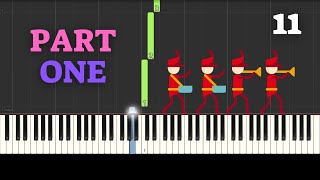 11 Marching Up and Down - [Easy Piano Tutorial] | John Thompson's Easiest Piano Course - PART ONE