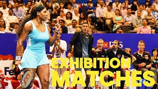 5 Exhibition Matches Of Serena Williams | SERENA WILLIAMS FANS
