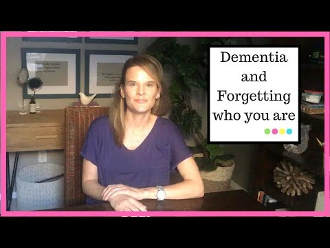 How to cope when someone with dementia forgets who you are