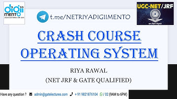 NTA UGC NET 2022 !! Crash Course on Operating Systems | System Calls