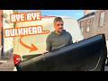 First Step in Our Campervan Build — Bulkhead &amp; Panels Out