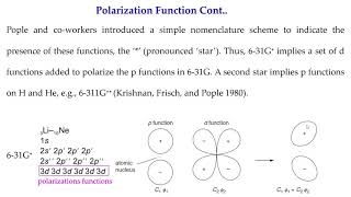 Basis Sets-5 (Lecture 16)