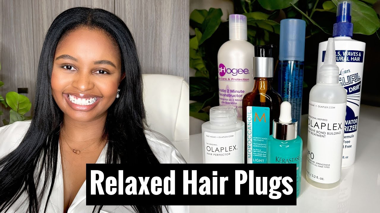 Relaxed Hair Plugs Clip in Extensions, Salon & The Best Products