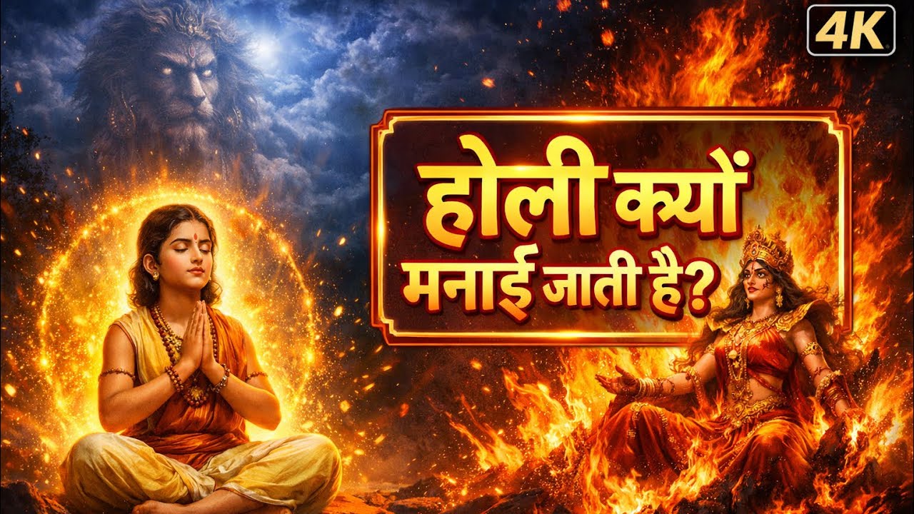 होली क्यों मनाई जाती है? | Holi Kyu Manayi Jati Hai | होली की कथा | Holi Special | Vedic Vaani 2026