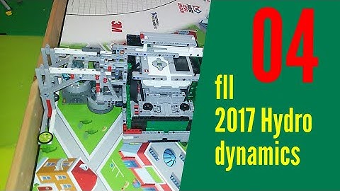 FLL Hydro Dynamics robot 04 - First Lego League