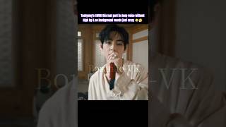 Taehyungs Ending Part Of Swim Without Bg Vocals