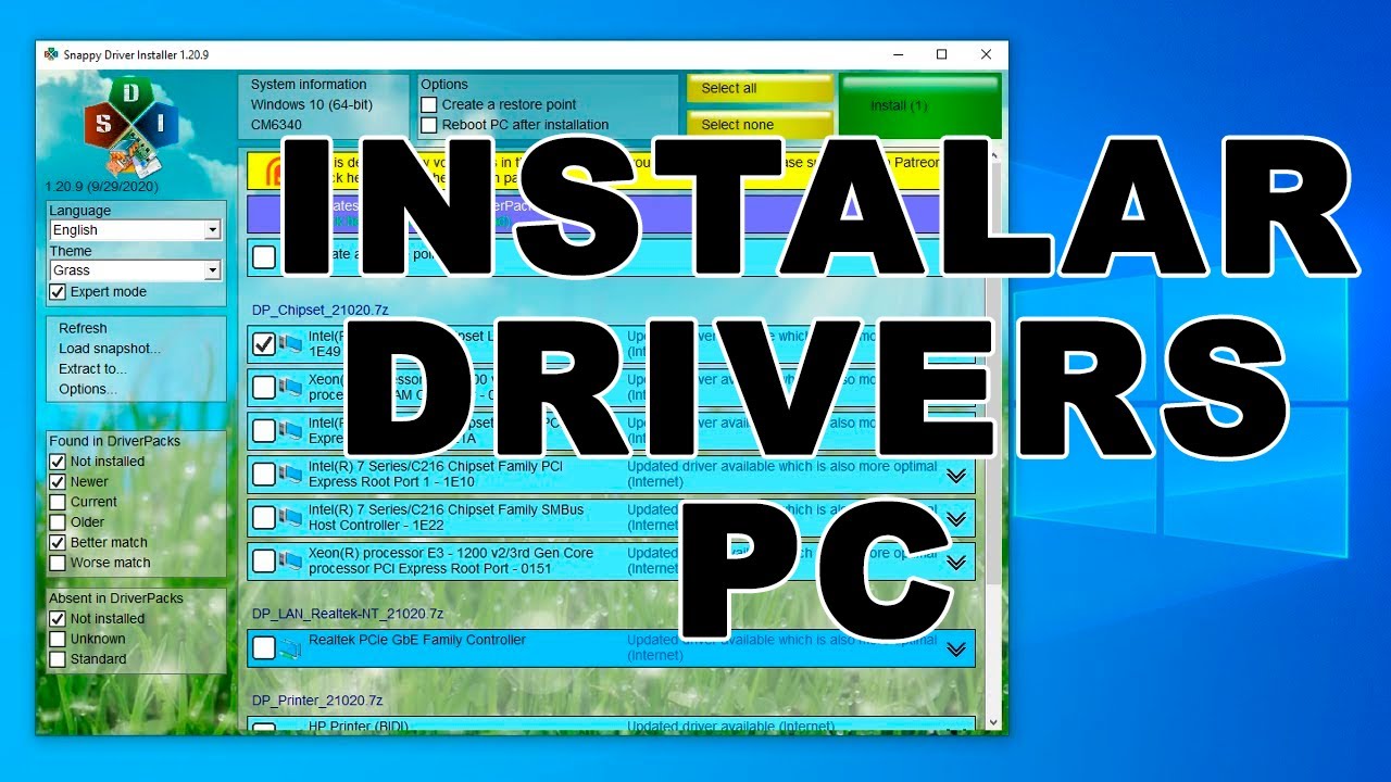 Driver Computer Console Cómo instalar drivers de tu PC o laptop con Samdriver - YouTube