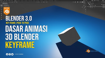 DASAR ANIMASI BLENDER | BASIC ANIMASI BLENDER