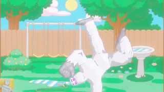 Breakdancing yeti