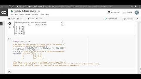14   Numpy Broadcasting