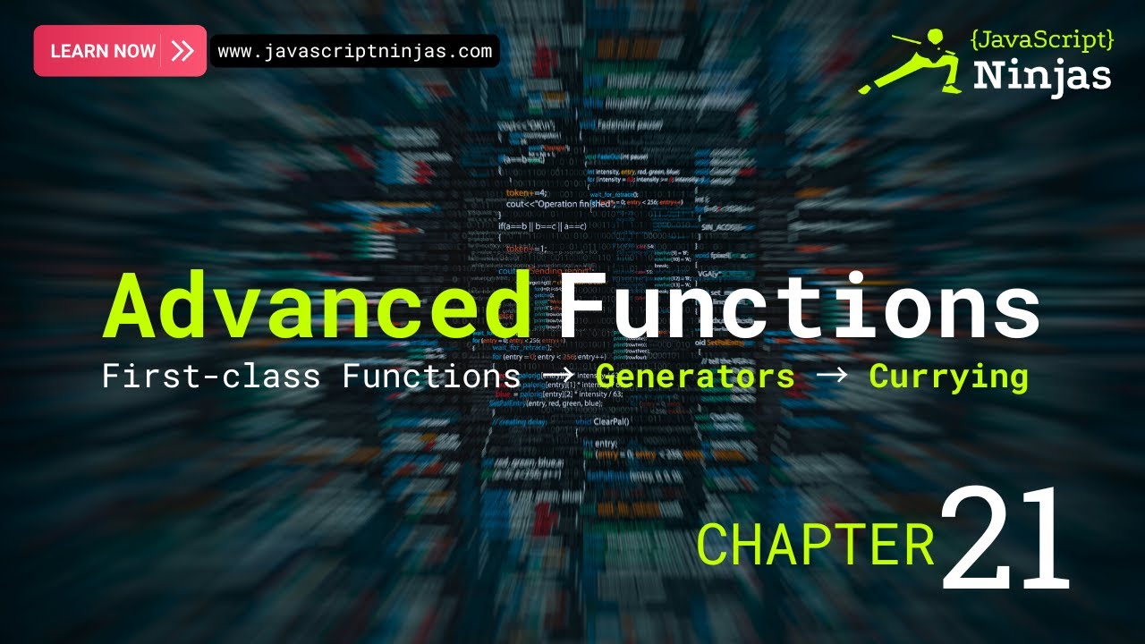 Advanced JavaScript Functions Explained | Generators, Currying & First ...