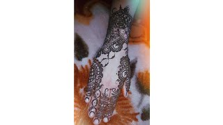 Semi Bridal Arabic Mehndi Design Back Hand Beautiful Mehndi Haniyas Henna Art