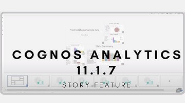 Story Features in IBM Cognos Analytics -11.1.7 Documentation