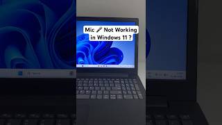 Windows 11 Mic Not Working? Fix!
