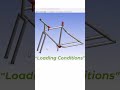 Structural Analysis of Bike Frame Using Ansys Mechanical #bike #mountainbike #design #simulation