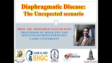 Diaphragmatic Disease: The Unexpected Scenario - Prof. Mohamed-Naguib Wifi