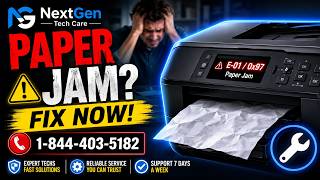 How to Fix E-01 / 0x97 Paper Jam Error in Printer | Easy Step-by-Step Guide