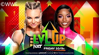 Ivy Nile vs Kiyah Saint / Singles Match / NXT Level Up 87 / WWE 2K23