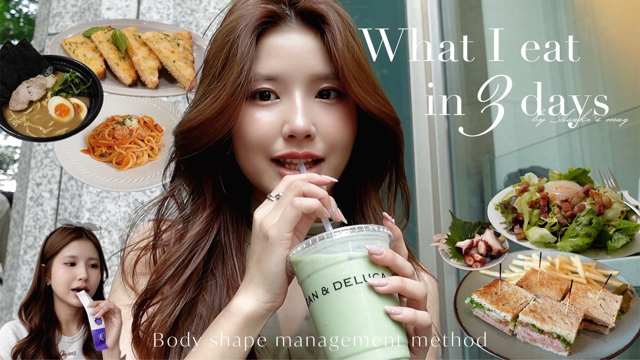 Diet Vlog] How a 27-Year-Old Model Maintains Her Figure Without