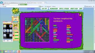 binweevils - wordsearch z is for 2012