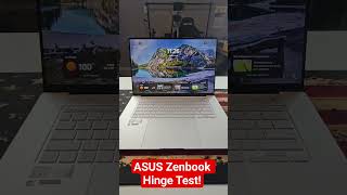 ASUS Zenbook Laptop Hinge Test! 2 Easy Tests!  #asuszenbook