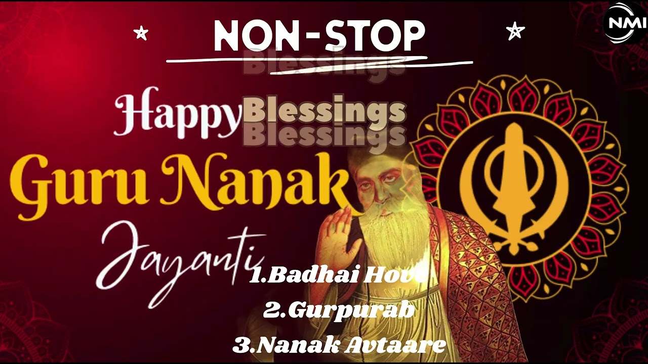 🌟 Non-Stop Guru Nanak Shabad Gurbani 2025 | Gurpurab Hits |Nanak Avtaare | Nirgun Music Industries