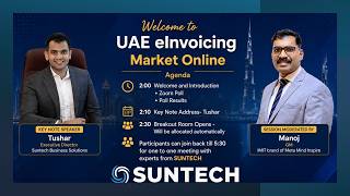 SUNTECH  UAE eInvoicing Market Online15 May 2026