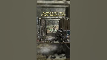FLASH BANG SHOT! #cod #faze #iw4x #mw2 #nostalgia #trickshots #trickshotting #warzone #soar