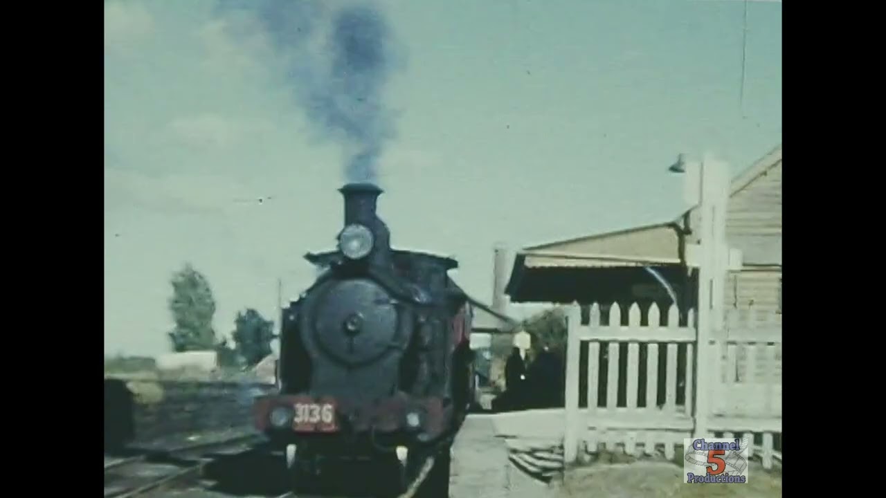Campbelltown to Camden Line and Corrimal Colliery Railway in New South Wales, Australia, 1960s.