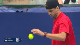 Kooyong Tennis Classic 2023 Grigor Dimitrov - Borna Coric