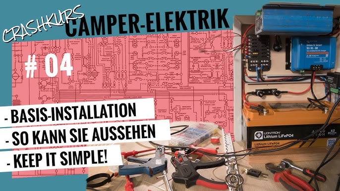 Elektrik im Camper - Solaranlage, Ladebooster und Co. - campersociety