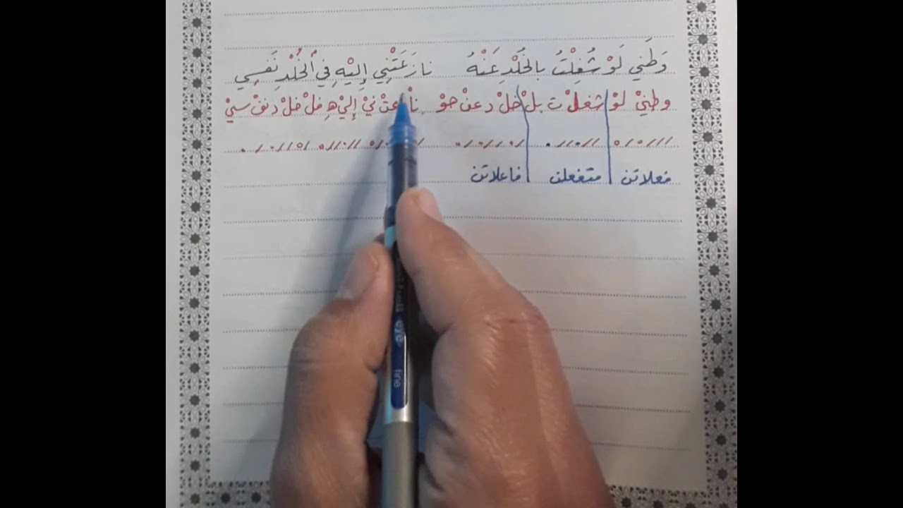 العروض 《 بحر الخفيف 》