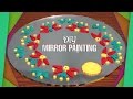DIY Mirror Painting: Home Decor