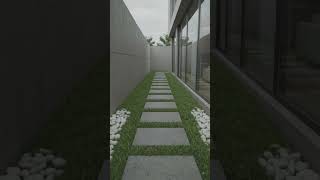 Genius Small Garden Layout with Vertical Planters 🌱 #garden #viralvideo #gardening #gardendesign