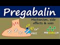 Pregabalin - Mechanism, side effect and uses