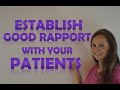 New Nurse Tips | How to Establish Good Rapport with a Patient