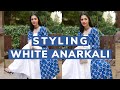 Styling ANARKALI Kurti + behind the scenes action