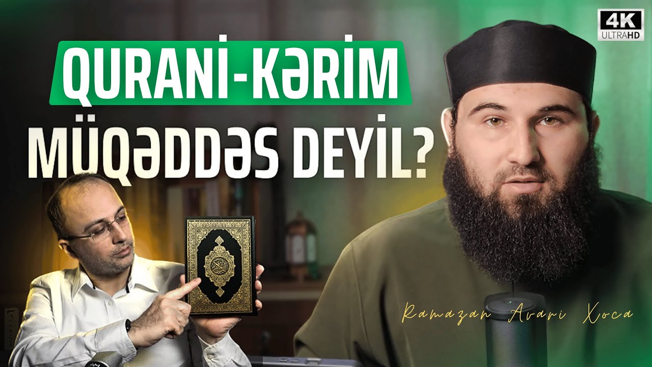 Quran Müqəddəsdirmi? - Elşad Miriyə Cavab | Ramazan Avari Xoca