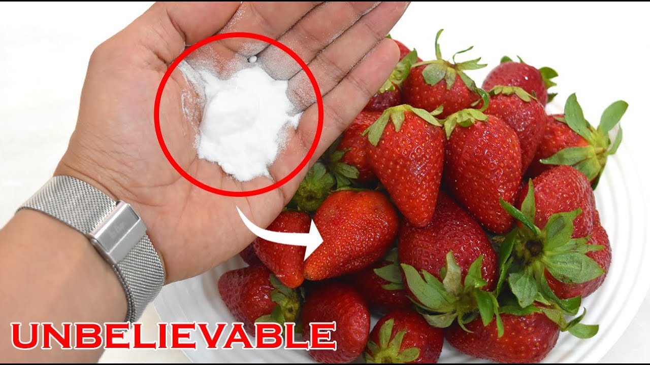 BUGS in STRAWBERRIES !! This powder Will Instantly Make it clean and fresh YouTube