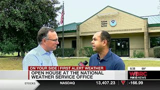 Open house at the national weather service office