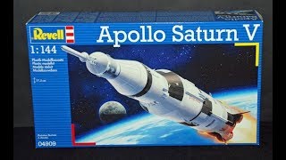 Revell Apollo SaturnV Unboxing-Kutu Açılımı