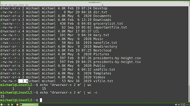 Linux Command Line (42) cut