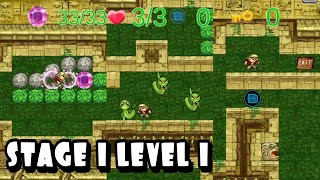 Diamond Rush Temple Adventure - Stage 1 Level 1 screenshot 4