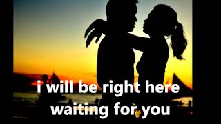 Miniatura del video "Richard Marx - Right Here Waiting (Lyrics)"